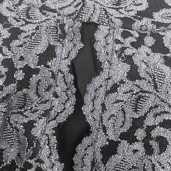 R&M Collection Halter dress Black Silver Size 6 - Picture 9 of 16